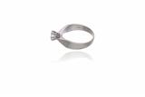 Anello con diamante - 