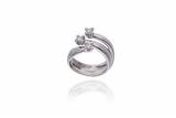 Recarlo, anello Eternity con diamanti - Asta Preziosi Recarlo, anello Eternity con diamanti - Asta Preziosi