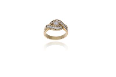 Anello con diamanti - 