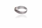 Anello con diamante - 