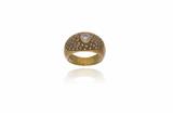 Anello con diamanti - 