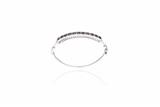 Bracciale con diamanti e zaffiri - 