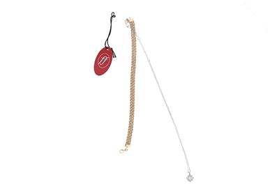 Collana con diamanti, - Asta Tesoro
