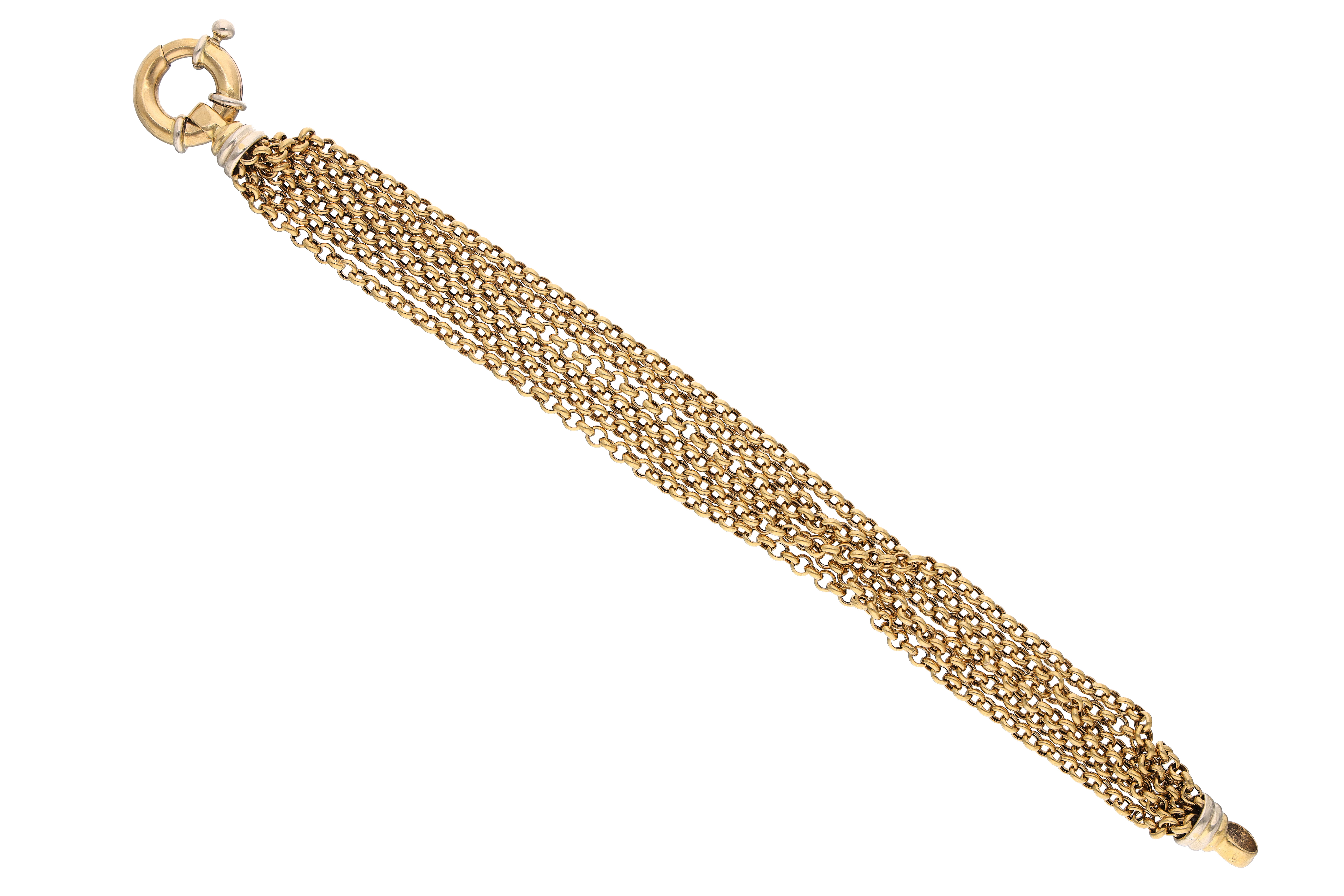 Bracciale in oro bicolore - Asta Speciale - Oro da investimento
