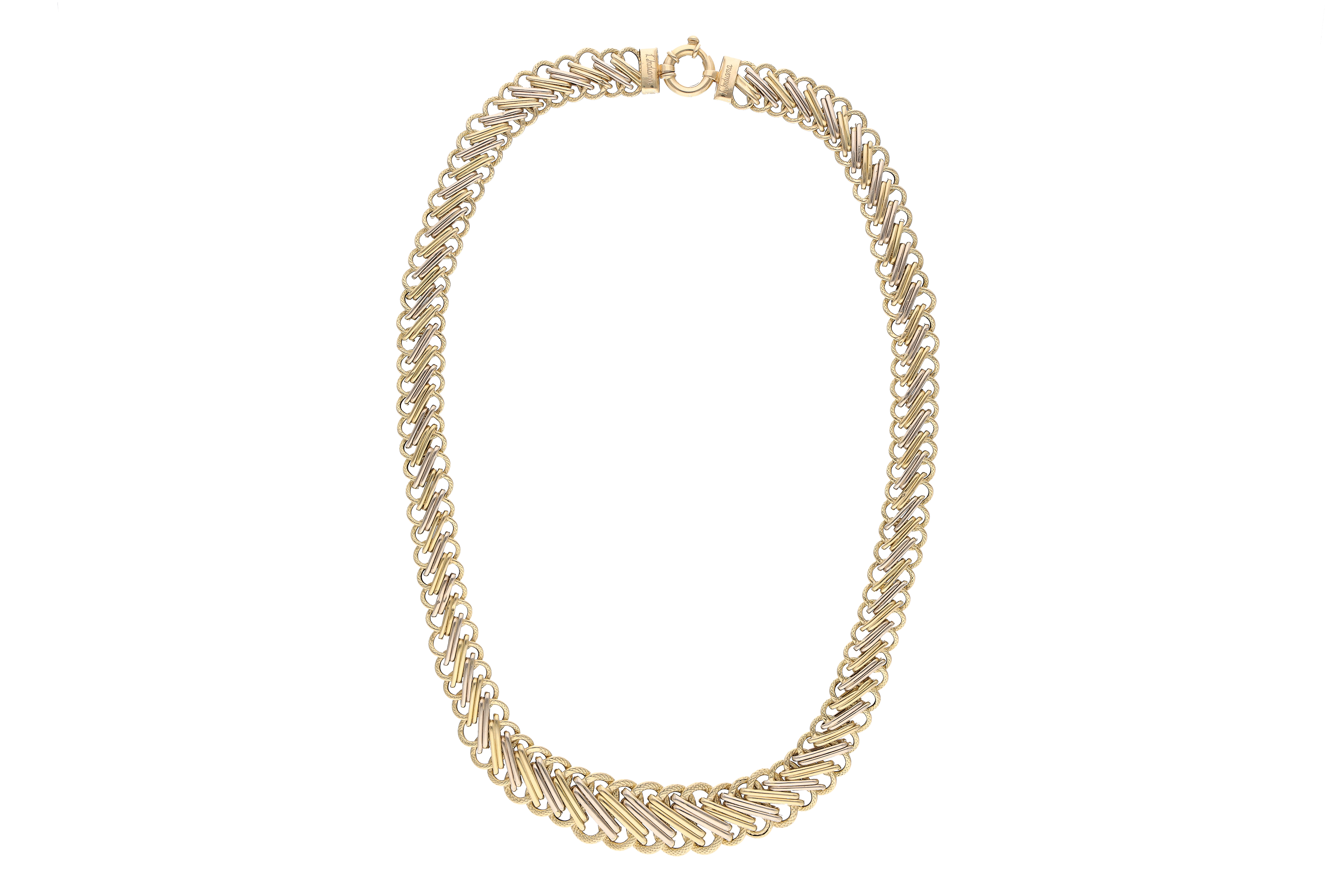 Collana in oro bicolore - Asta Speciale - Oro da investimento