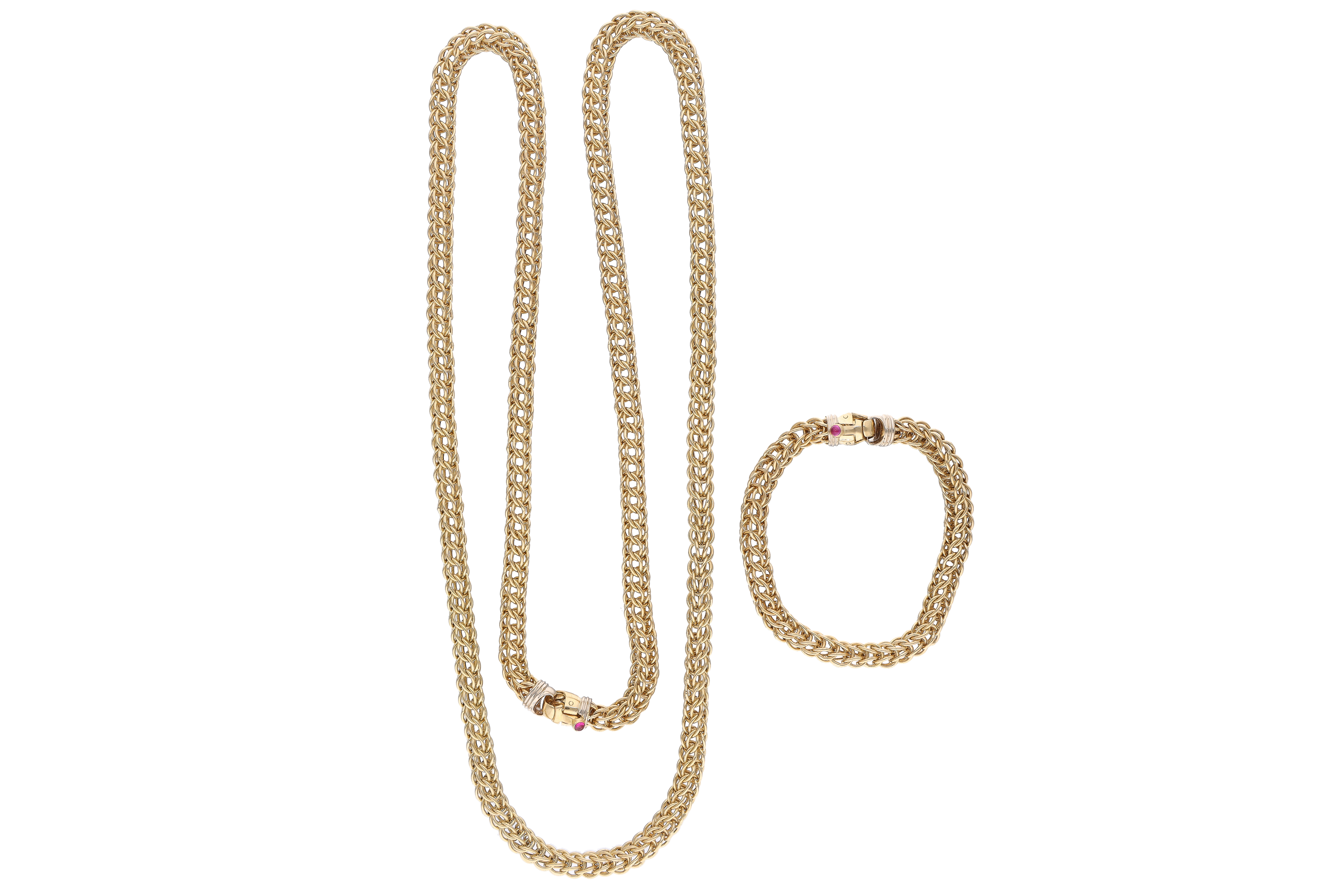 Parure composta da collana e bracciale - Asta Speciale - Oro da investimento