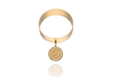 Bracciale con Sterlina Inglese - Asta Speciale - Oro da investimento