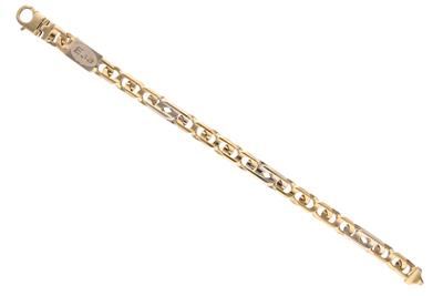 Bracciale in oro 750 bicolore - Asta Speciale - Oro da investimento