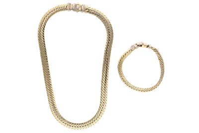 Parure composta da collana e bracciale in oro - Asta Speciale - Oro da investimento Parure composta da collana e bracciale in oro - Asta Speciale - Oro da investimento