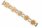 Bracciale con cinque sterline inglesi - Asta Speciale - Oro da investimento Bracciale con cinque sterline inglesi - Asta Speciale - Oro da investimento