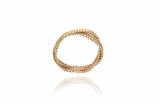 Bracciale con maglie intrecciate due fili - Asta Speciale - Oro da investimento Bracciale con maglie intrecciate due fili - Asta Speciale - Oro da investimento