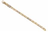 Bracciale in oro 750 bicolore - Asta Speciale - Oro da investimento