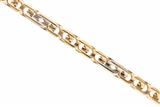 Bracciale in oro 750 bicolore - Asta Speciale - Oro da investimento