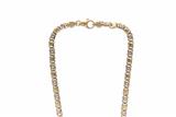 Collana con maglie modulari, in oro bicolore 750 - Asta Speciale - Oro da investimento Collana con maglie modulari, in oro bicolore 750 - Asta Speciale - Oro da investimento