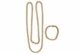 Parure composta da collana e bracciale - Asta Speciale - Oro da investimento Parure composta da collana e bracciale - Asta Speciale - Oro da investimento
