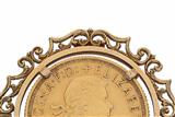 Spilla con sterlina - Asta Speciale - Oro da investimento Spilla con sterlina - Asta Speciale - Oro da investimento