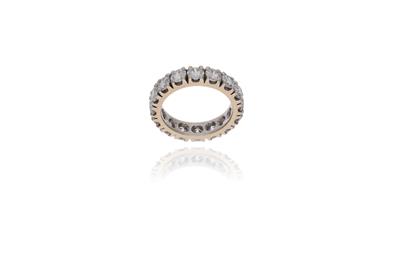 Anello con diamanti, in oro bianco 750 - Speciale di Natale Anello con diamanti, in oro bianco 750 - Speciale di Natale