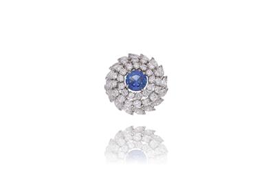 Anello con zaffiro e diamanti - Speciale di Natale Anello con zaffiro e diamanti - Speciale di Natale