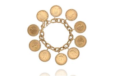 Bracciale con 10 sterline - Speciale di Natale