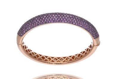 Bracciale con zaffiri viola e pietre - Speciale di Natale Bracciale con zaffiri viola e pietre - Speciale di Natale