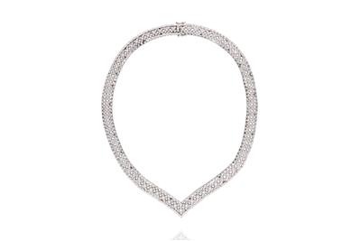 Collana semirigida con diamanti - Speciale di Natale Collana semirigida con diamanti - Speciale di Natale