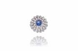 Anello con zaffiro e diamanti - Speciale di Natale Anello con zaffiro e diamanti - Speciale di Natale