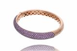 Bracciale con zaffiri viola e pietre - Speciale di Natale Bracciale con zaffiri viola e pietre - Speciale di Natale