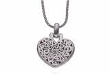 Collana con ciondolo a cuore con diamanti - Speciale di Natale