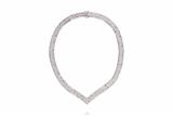 Collana semirigida con diamanti - Speciale di Natale Collana semirigida con diamanti - Speciale di Natale