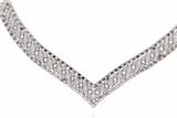 Collana semirigida con diamanti - Speciale di Natale Collana semirigida con diamanti - Speciale di Natale
