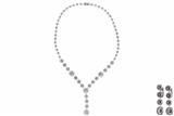 Parure collana e orecchini con diamanti - Speciale di Natale