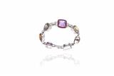 Valente Carioca, bracciale anello con diamanti, quarzi, ametiste, topazio azzurro, zaffiri e pietre - Speciale di Natale Valente Carioca, bracciale anello con diamanti, quarzi, ametiste, topazio azzurro, zaffiri e pietre - Speciale di Natale