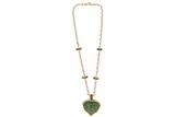 Collana e pendente con pietre naturali - Asta di San Valentino Collana e pendente con pietre naturali - Asta di San Valentino