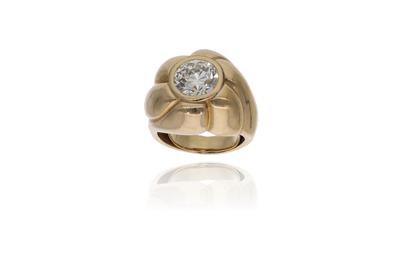 Anello con diamante - Asta di Pasqua