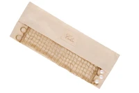 Celin, bracciale con lavorazione a tessuto e perle - Asta Grandi Firme Celin, bracciale con lavorazione a tessuto e perle - Asta Grandi Firme