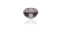 Harpo's, anello con diamanti e rubini - Asta Grandi Firme Harpo's, anello con diamanti e rubini - Asta Grandi Firme