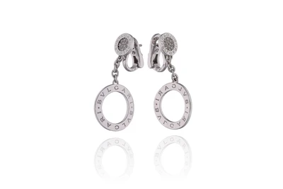Bulgari Bulgari, orecchini con diamanti - Asta Grandi Firme Bulgari Bulgari, orecchini con diamanti - Asta Grandi Firme