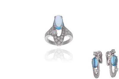 Bulgari Elysia, parure con topazi e diamanti - Asta Grandi Firme Bulgari Elysia, parure con topazi e diamanti - Asta Grandi Firme
