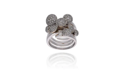Koesia, anello con diamanti - Asta Grandi Firme Koesia, anello con diamanti - Asta Grandi Firme