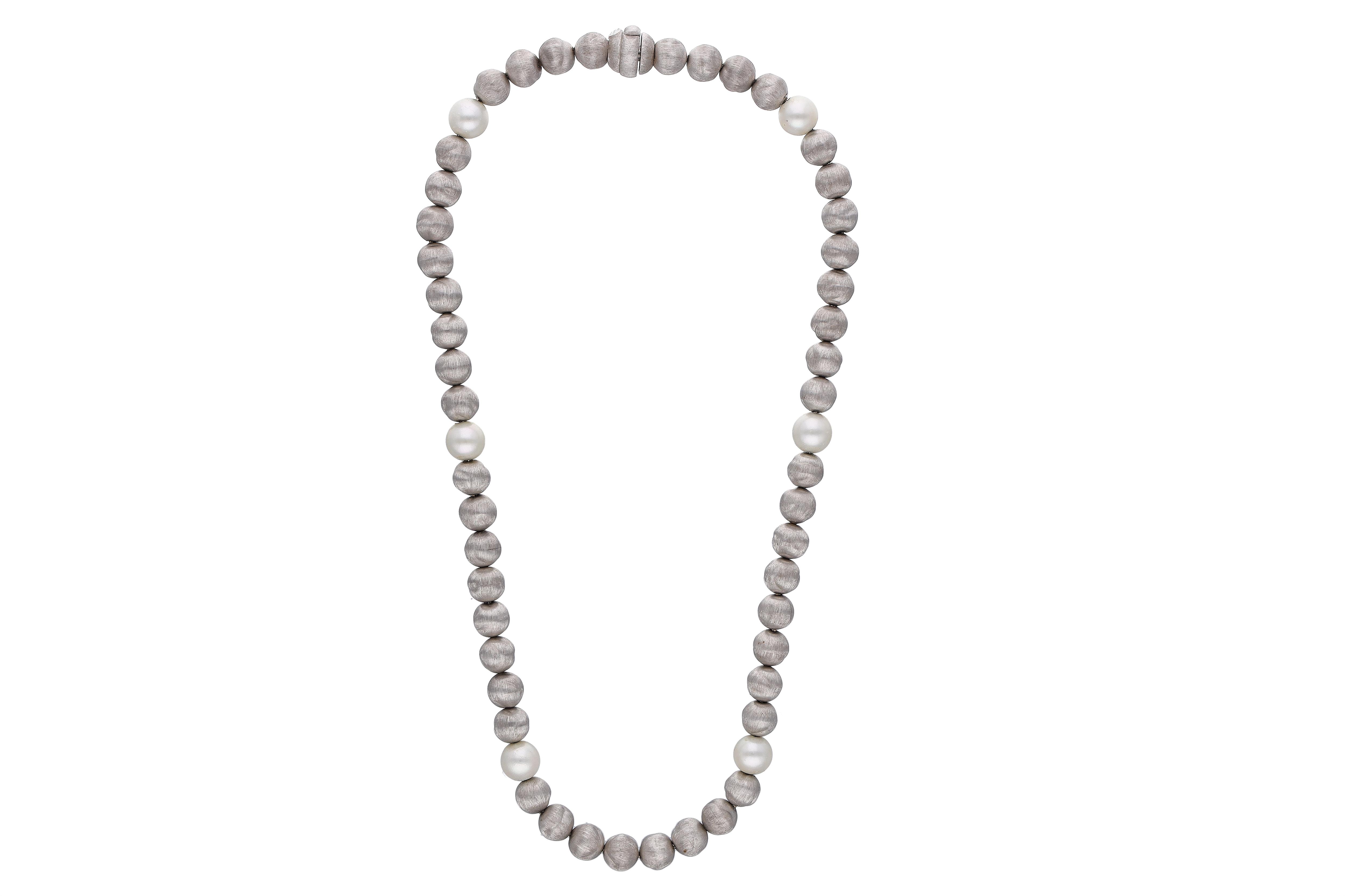 Bicego, collana con perle - Asta Grandi Firme