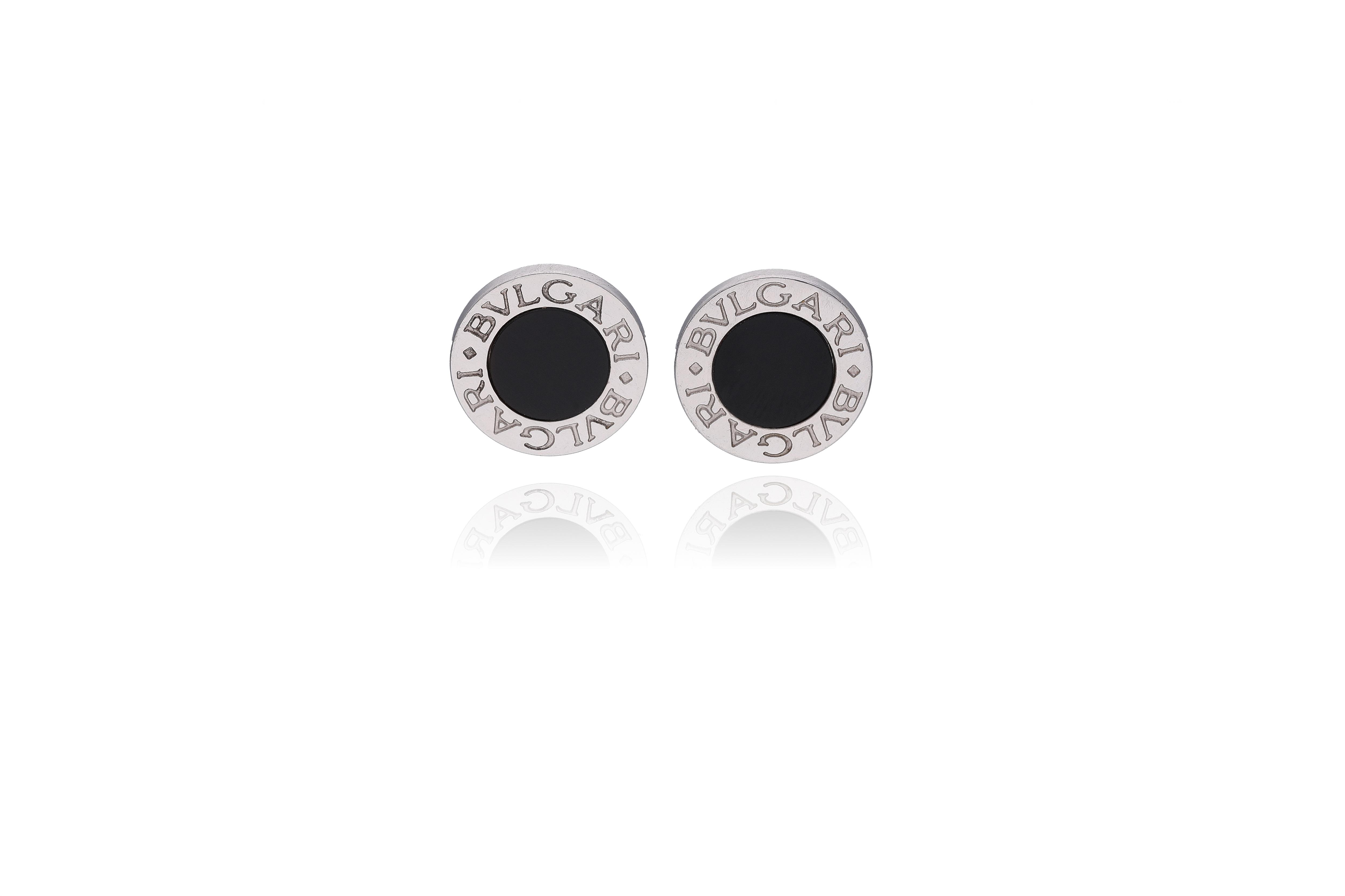 Bulgari Bulgari, orecchini con onice - Asta Grandi Firme