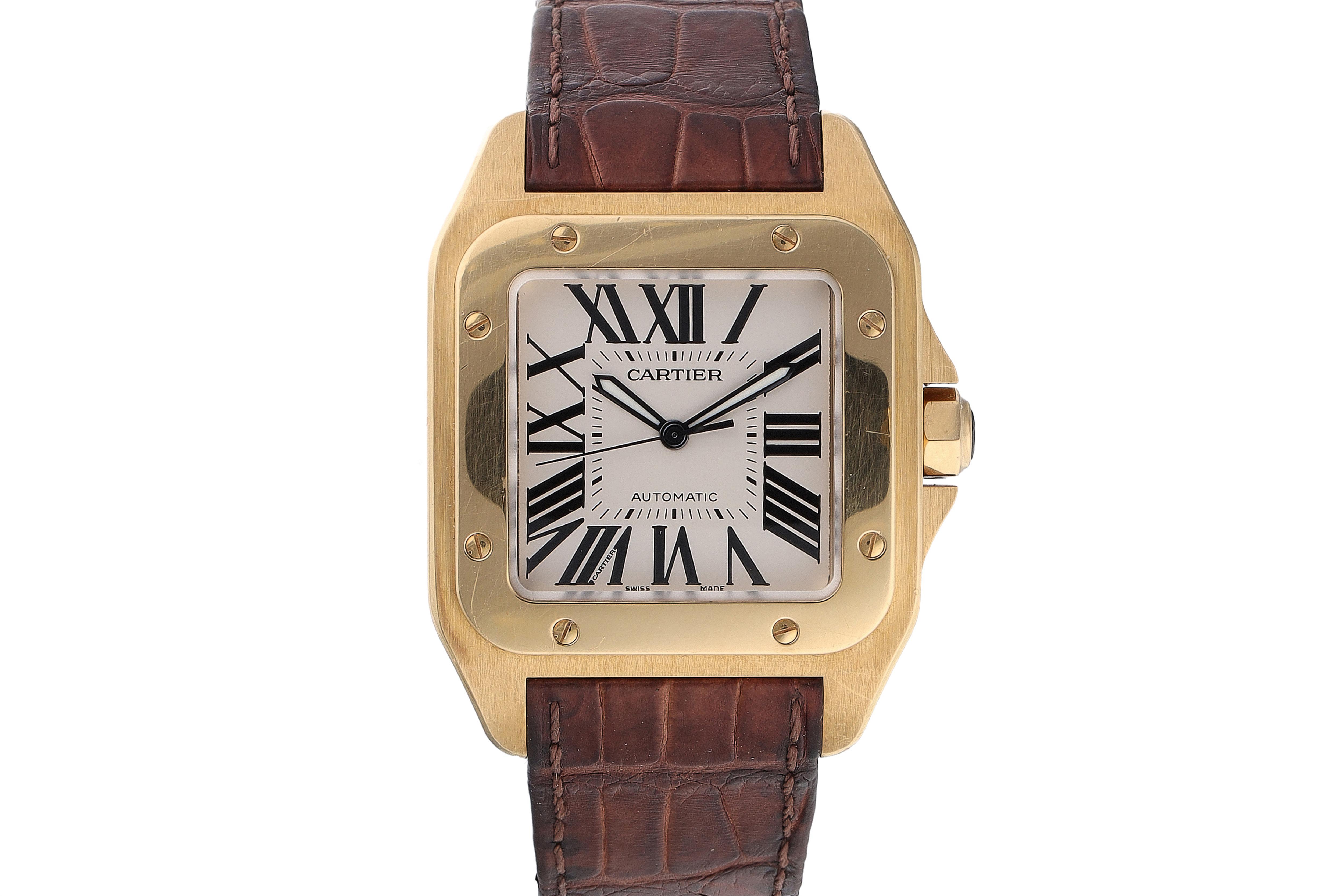 Cartier Santos 100 - Asta Grandi Firme