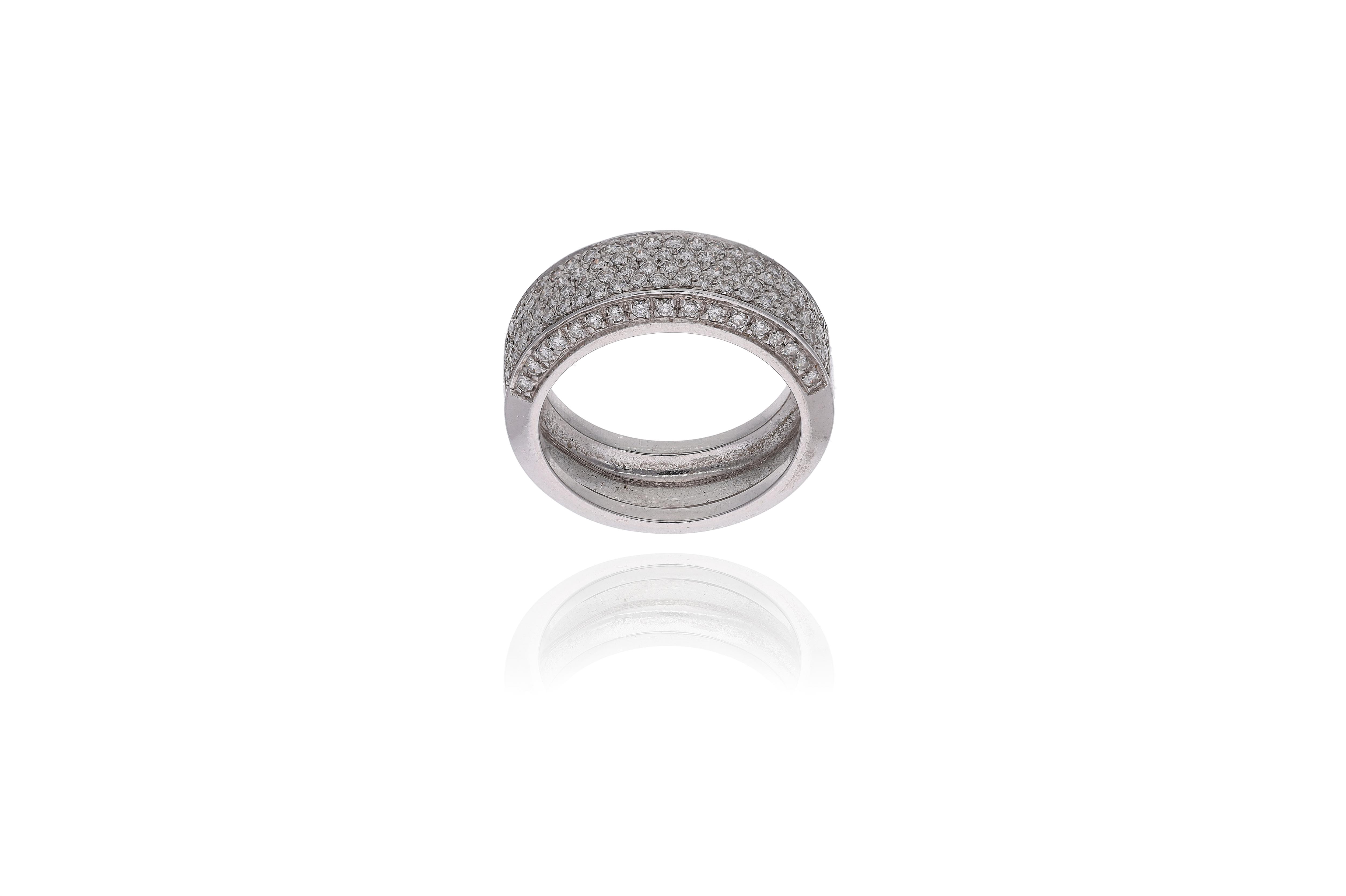 Leo Pizzo, anello con diamanti - Asta Grandi Firme