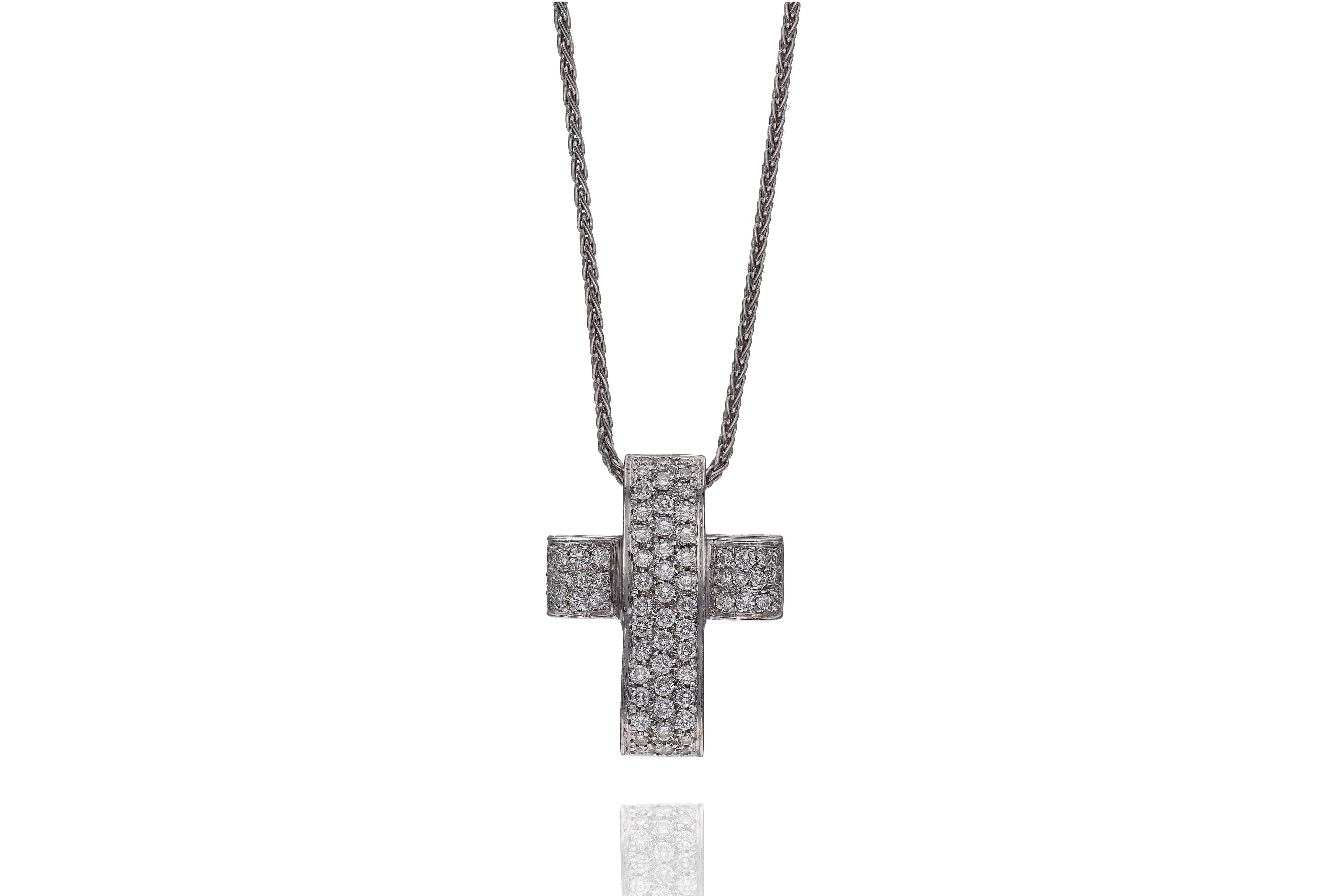 Princess, collana e pendente con diamanti - Asta Grandi Firme