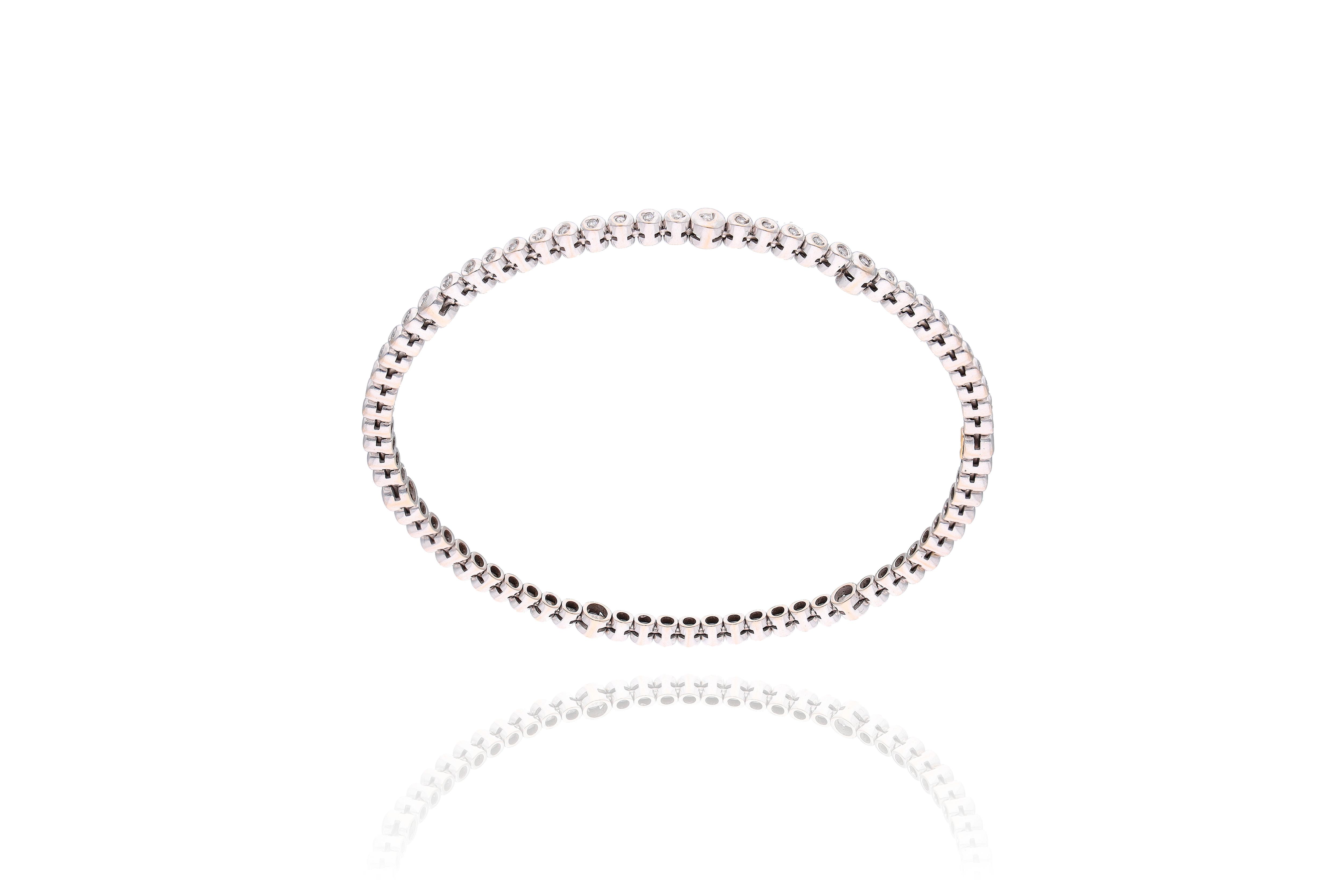 Recarlo, bracciale con diamanti - Asta Grandi Firme