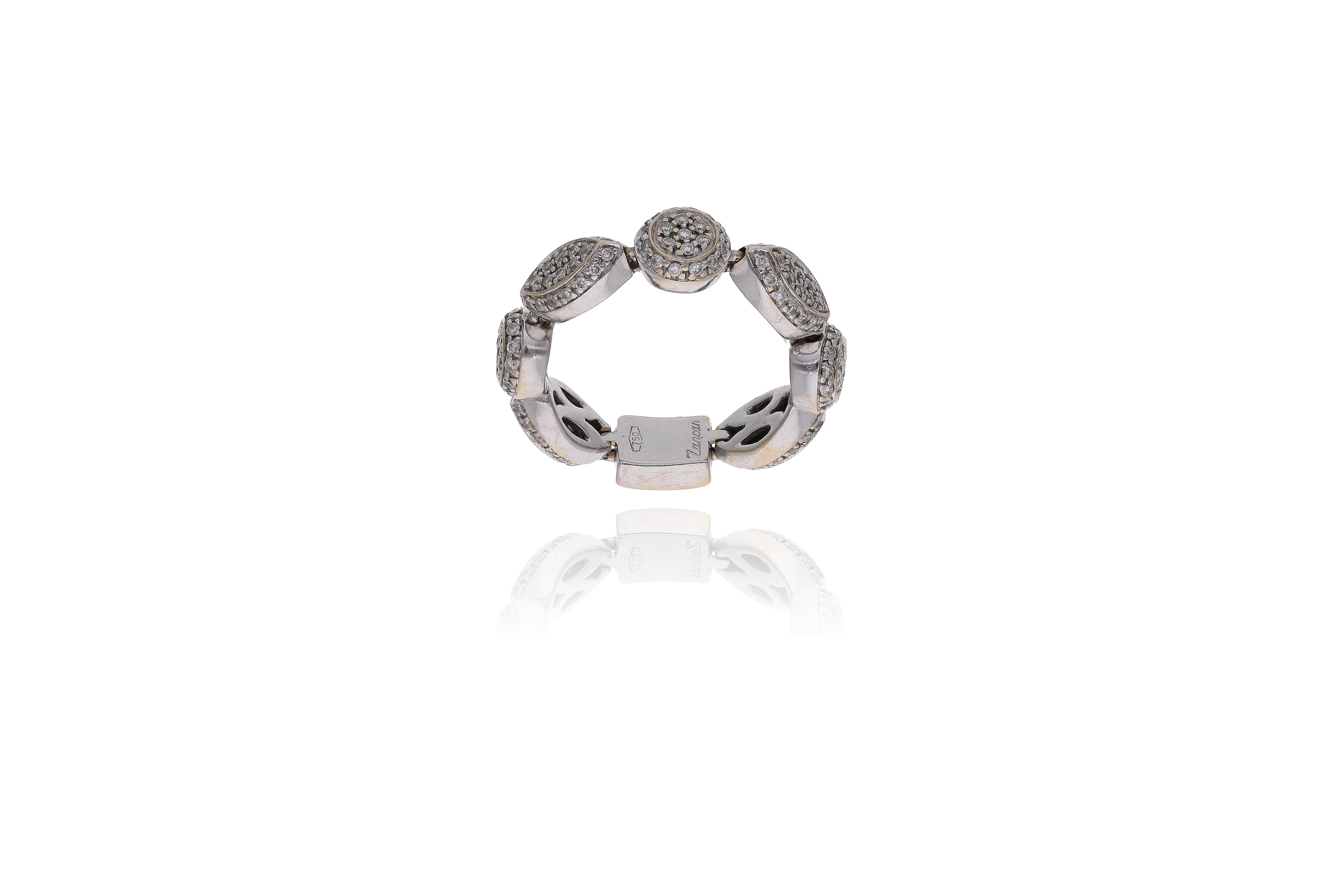 Zancan, anello con diamanti - Asta Grandi Firme