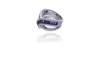 Anello con diamanti e zaffiri - Speciale Gioielli Anello con diamanti e zaffiri - Speciale Gioielli