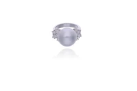 Anello con perle dei Mari del Sud e diamanti - Speciale Gioielli Anello con perle dei Mari del Sud e diamanti - Speciale Gioielli