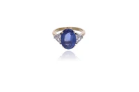 Anello con zaffiro e diamanti - Speciale Gioielli Anello con zaffiro e diamanti - Speciale Gioielli