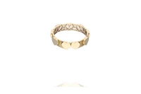 Bracciale con cristalli di rocca, diamanti e smalto - Speciale Gioielli